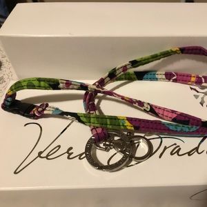 Vera Bradley Lanyard in Va Va Bloom- RETIRED Pattern